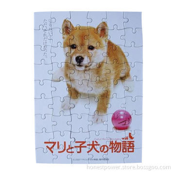 Children's Puzzle with Animal Structure, Customized Sizes and Designs Welcomed, Ideal for Kids